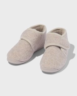 HEMA Kinder crèchesloffen vilt naturel (naturel)