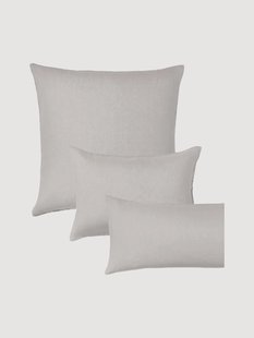 Gewassen linnen kussenhoes Airy