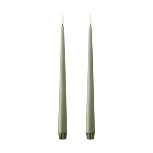 ester & erik ester & erik taper kaars LED 2-pack 69 Artichoke , 30 cm