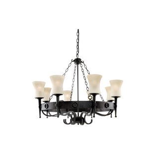 Searchlight Cartwheel - luster - Ø 88 x 135 cm - mat zwart en wit