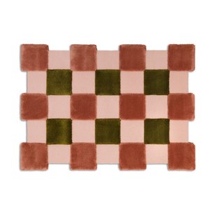 Ogeborg ODC Segment Rug Collection Square vloerkleed Apricot-rose-olive, 196x252 cm