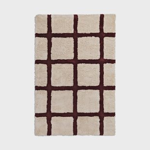 Ogeborg ODC Line Big Scale wollen vloerkleed Beige brown, 300x400 cm