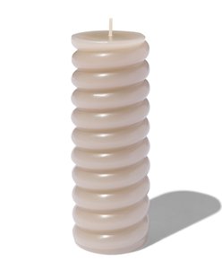 HEMA Stompkaars 5.5x15cm ribbel naturel (naturel)