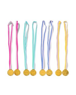 HEMA Uitdeelcadeautjes medailles - 8 stuks