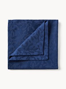 Stoffen servetten Hollyn met winters motief, 4-delig