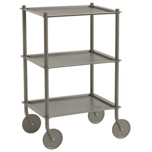 Muuto Flow Trolley 3 Laags Taupe Muuto Flow Trolley 3 Laags Taupe