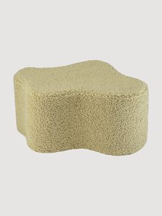 Handgemaakte teddy poef Cloud