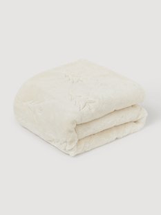 Fluffy knuffeldeken Nari met wintermotief