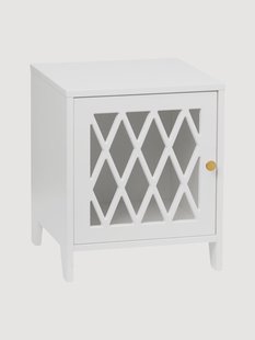 Handgemaakte nachtkastje Harlequin