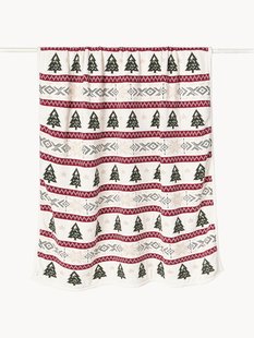 Deken Nalani met winterpatroon