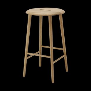 1898 Norrabo barkruk 65 cm Natuur gelakt eiken