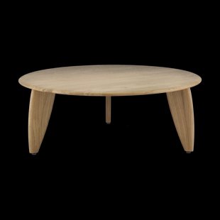 1898 Lyckeby salontafel Ø80x29 cm Natuur gelakt eiken