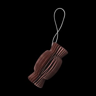 DBKD Paper candy kersthanger Dark red