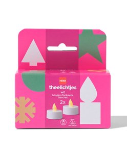 HEMA Theelichtjes led wit (wit)