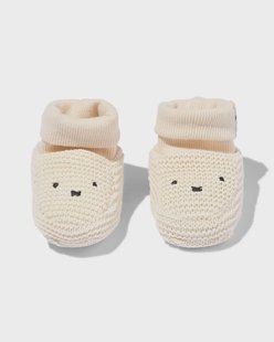 HEMA Nijntje newborn slofjes wit (wit)
