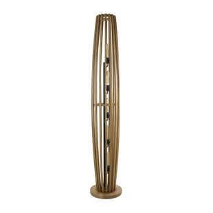 Vico Orbit XL - vloerlamp - Ø 30 x 190 cm - bruin