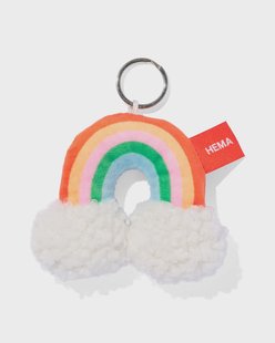 HEMA Sleutelhanger Regenboog HEMA Sleutelhanger Regenboog