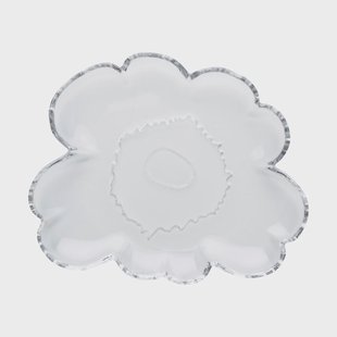 Marimekko Unikko glazen bord 20 cm Clear