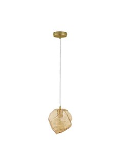 Nova Luce Odell - hanglamp - Ø18 x 120 cm - goud
