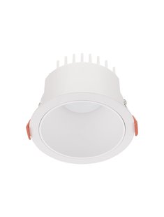 Nova Luce Luela - inbouwspot - Ø 11,5 cm - inbouwmaat Ø 10,5cm - 20W LED incl. - wit