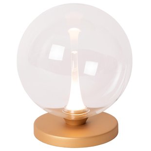 Lucide Gisela Tafellamp LED&Oslash;16 Transparant