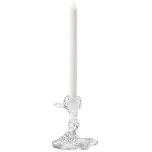 POLSPOTTEN Drip Kandelaar Small Transparant