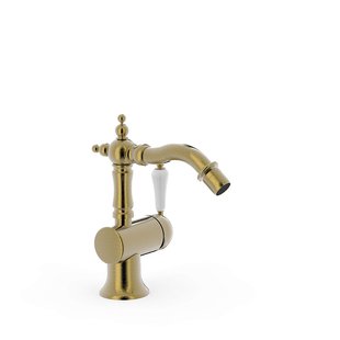 Bidetmengkraan Tres Clasic Opbouw 1 Hendel Verouderd Messing Bidetmengkraan Tres Clasic Opbouw 1 Hendel Verouderd Messing