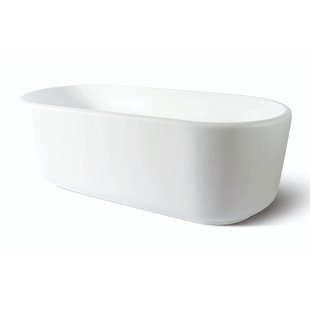 Vrijstaand Bad Luca Sanitair Primo Acryl 170x78x60 cm Incl. Afvoerset Mat Wit