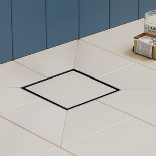 Douchegoot Easy Drain Aqua 15x15cm rooster Tegel MSI-6