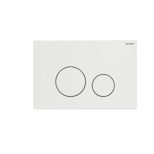 Bedieningsplaat Raybro Cortado 15 TBV Geberit UP100 UP320 Wit