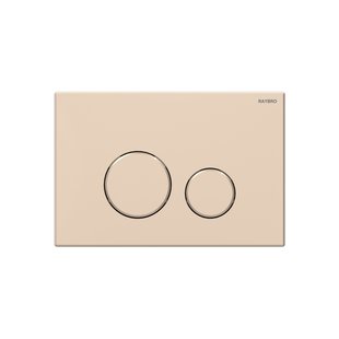 Bedieningsplaat Raybro Cortado 45 TBV Geberit UP100 UP320 Champagne Gold