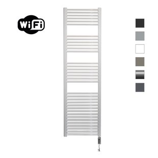 Elektrische Radiator Sanicare HWV Met Wifi 172x45 cm Wit 920W Met Thermostaat Chroom Rechtsonder