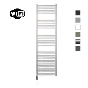 Elektrische Radiator Sanicare HWV Met Wifi 172x45 cm Wit 920W Met Thermostaat Chroom Linksonder