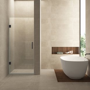 Nisdeur BWS Miley 70x200 cm 8 mm Nano Helder Glas Gunmetal