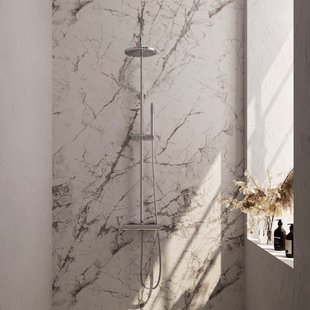 Opbouw Regendoucheset Brauer Chrome Edition Thermostatisch Chroom (Alle Opties)