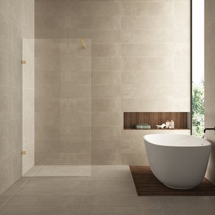 Inloopdouche BWS Miley 60x200 cm 8 mm Nano Helder Glas Geborsteld Messing Inloopdouche BWS Miley 60x200 cm 8 mm Nano Helder Glas Geborsteld Messing