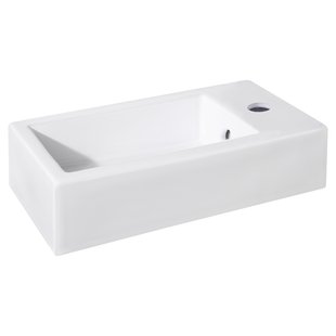 Fontein Differnz Hura I 40x22 cm Keramiek Mat Wit