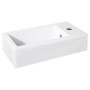 Fontein Differnz Hura I 40x22 cm Keramiek Wit