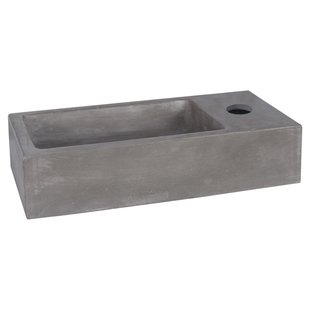 Fontein Differnz Hura I 40x22 cm Beton Donker Grijs