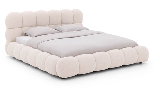 Goossens Gestoffeerd Bedframe Cloud, 160 x 200 cm Goossens Gestoffeerd Bedframe Cloud, 160 x 200 cm