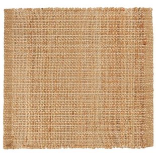 IB Laursen - placemat - jute en katoen - 35 x 35 cm