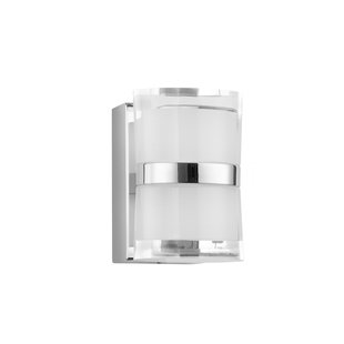 Nova Luce Sabia - spiegellamp - 8,5 x 9,8 x 12,5 cm - 10W LED incl. - IP44 - chroom