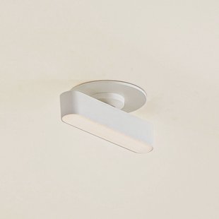 Lindby LED inbouwlamp Eldrin, wit, lichtstrip, 13,1 cm