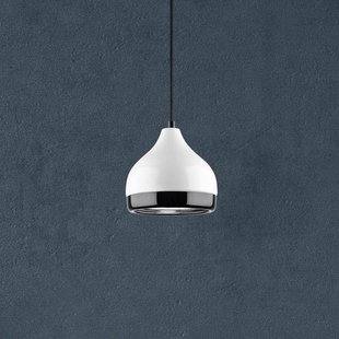 Opviq Hanglamp Yildo 6868, wit/zwart, metaal, 1-lamp