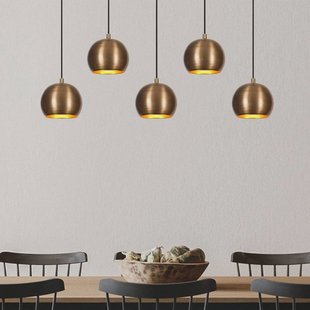 Opviq Hanglamp Sivani MR-1000, goud antiek, ijzer, 5-lamps