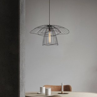 Opviq Hanglamp Tel 6504, zwart, ijzer, Ø 50 cm