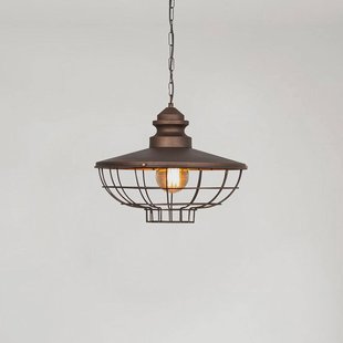 Opviq Hanglamp Sivani Tel MR-635, donkerbruin, metaal, Ø 44 cm