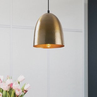 Opviq Hanglamp Tattoo 2372, goud antiek, metaal, Ø 20 cm