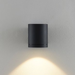 Molto Luce LED buitenwandlamp Foris Round W, antraciet