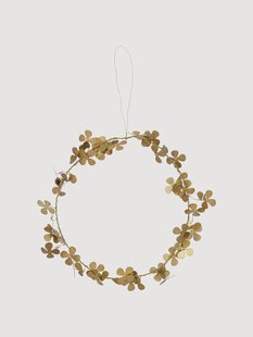 Handgemaakte kerstkrans Clover, &Oslash; 20 cm